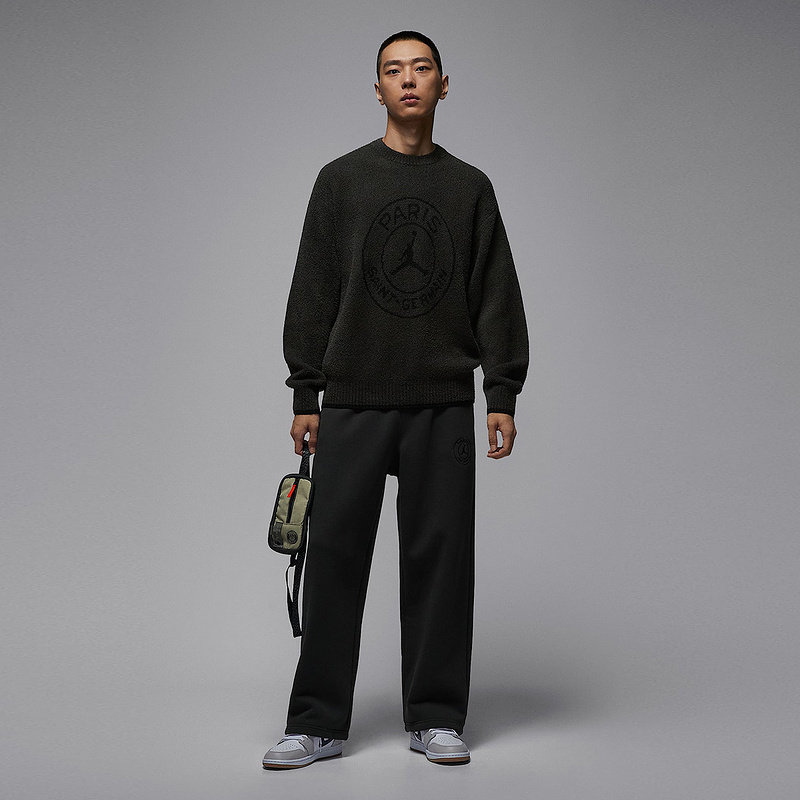 Jordan耐克巴黎圣日耳曼足球俱乐部男子针织毛衣冬新款HV3445-045,淘宝优惠券,粉丝福利购,淘宝优惠卷