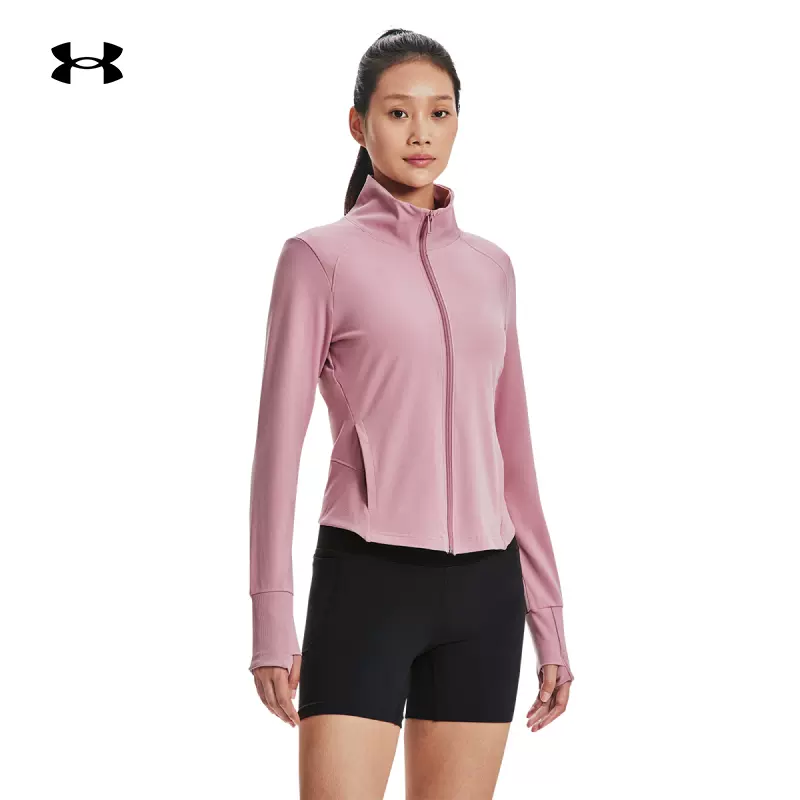 安德玛UA女子百搭秋健身训练服Meridian运动休闲夹克外套1379157,淘宝优惠券,粉丝福利购,淘宝优惠卷