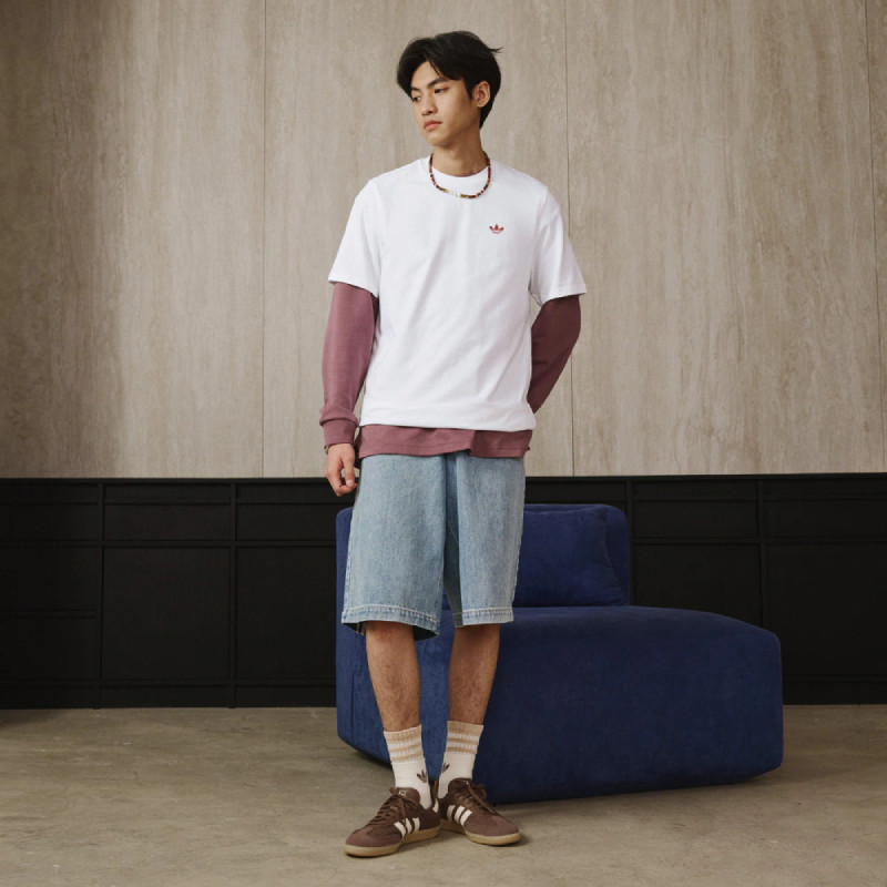 adidas阿迪达斯三叶草4.0 LOGO白色半袖透气夏男短袖T恤 JD2796,淘宝优惠券,粉丝福利购,淘宝优惠卷