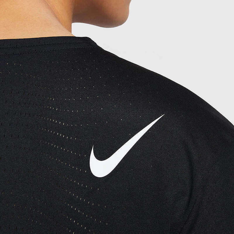 NIKE耐克DRI-FIT ADV男子速干透气短袖跑步上衣运动T恤HJ3378-010,淘宝优惠券,粉丝福利购,淘宝优惠卷