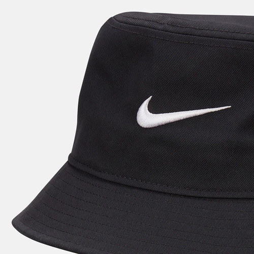 Nike耐克男女帽子渔夫帽夏季梭织运动帽刺绣小勾遮阳帽FB5382-010 - 图1