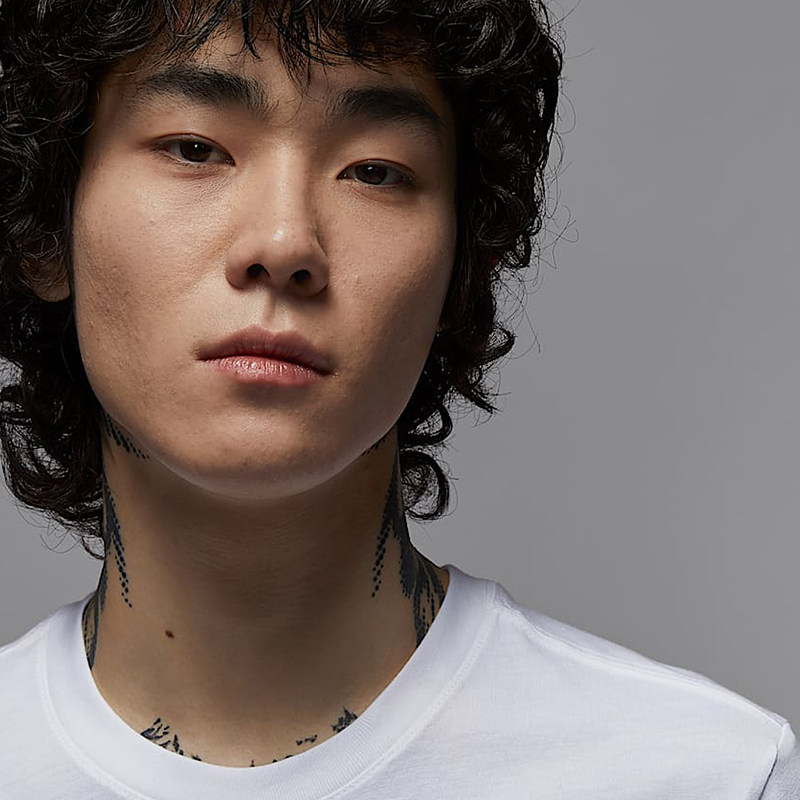 NIKE耐克短袖男夏新款JORDAN背标印花宽松棉质运动T恤IB8915-100,淘宝优惠券,粉丝福利购,淘宝优惠卷