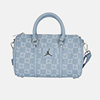 Jordan Nike shoulder bag men's bag women's bag full print retro denim sports bag hand bag IZ8440-412
