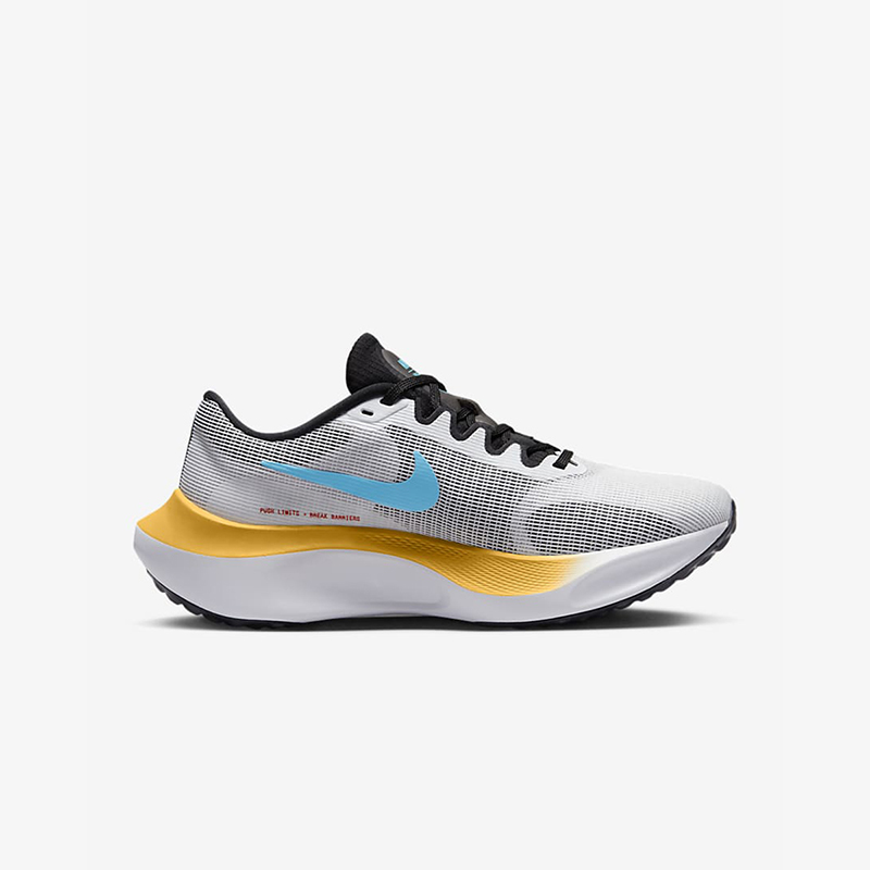 Nike耐克女鞋ZOOM FLY 5夏新款缓震透气网面运动跑步鞋DM8974-002 - 图0