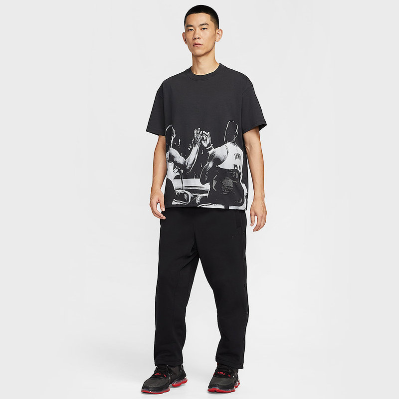 NIKE耐克詹姆斯父子局男子宽松篮球T恤棉质短袖针织衫IH8541-045,淘宝优惠券,粉丝福利购,淘宝优惠卷