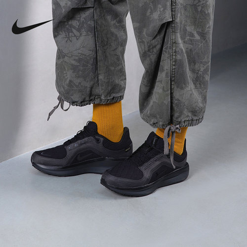 nike耐克男鞋黑色Winflo 11 GTX防泼水运动鞋女跑步鞋FQ1358-001 - 图3