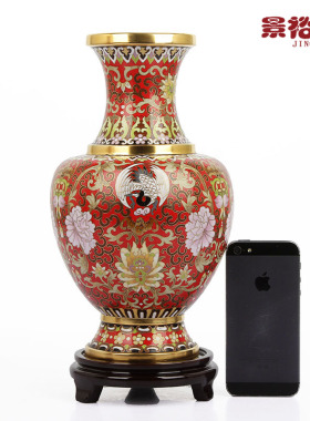 福寿客厅景泰蓝景裕泰祝寿中式