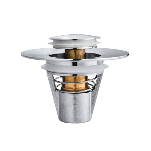 潜水艇洗脸洗手盆卫生间面盆通用下水器配件按压式弹跳芯漏水塞子 - 图3