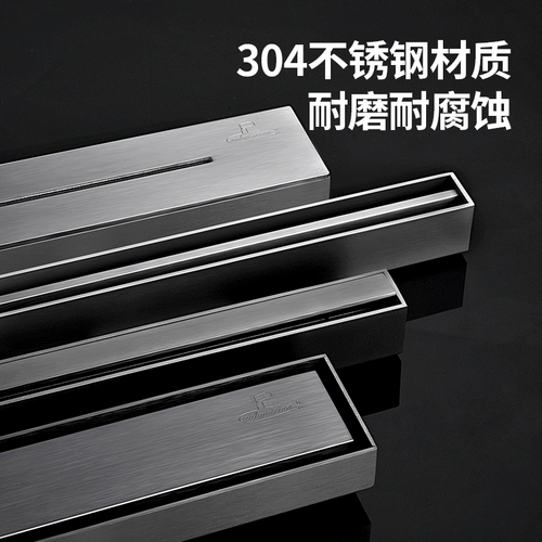 Линия -в стиле пола стоять 304 из нержавеющей стали длинная полоса для душевой комнаты для душа в ванной комнате чрезвычайно узкий скрытый скрытый невидимый слив пола