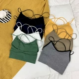 Сексуальный топ без лямок, бюстгальтер-топ, короткая майка топ, эффект подтяжки, в обтяжку, популярно в интернете