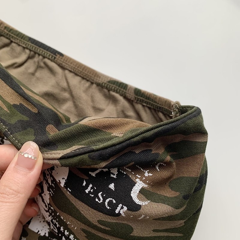 美式复古字母印花辣妹红色抹胸背心女夏季短款显瘦带胸垫外穿上衣,淘宝优惠券,粉丝福利购,淘宝优惠卷