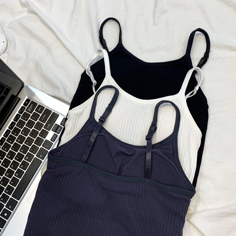 加绒加厚保暖小吊带背心女内搭秋冬季显瘦时尚洋气时髦打底衫上衣,淘宝优惠券,粉丝福利购,淘宝优惠卷