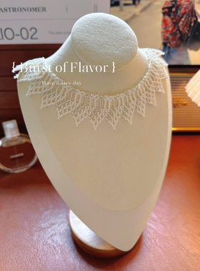 XL004•小众清新仙女风串珠颈链项链（材料包&成品）