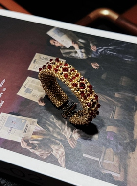 SL170材料包•新年本命女孩复古菲欧拉串珠手镯材料包