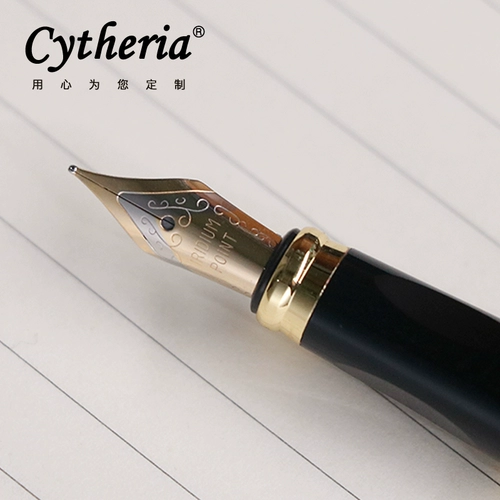 Новый продукт китайский стиль смеситель металлическая ручка 铱 Золотая жесткая ручка каллиграфия ретро -матовая практика взрослых. Праздничный подарок