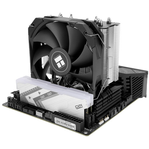利民Thermalright AK120 MINI V2 CPU风冷散热器5热管 AM5/1700 - 图3