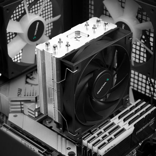 九州风神玄冰400 V5散热器CPU幻彩4铜管i5/i7/1700智能温控风冷 - 图3