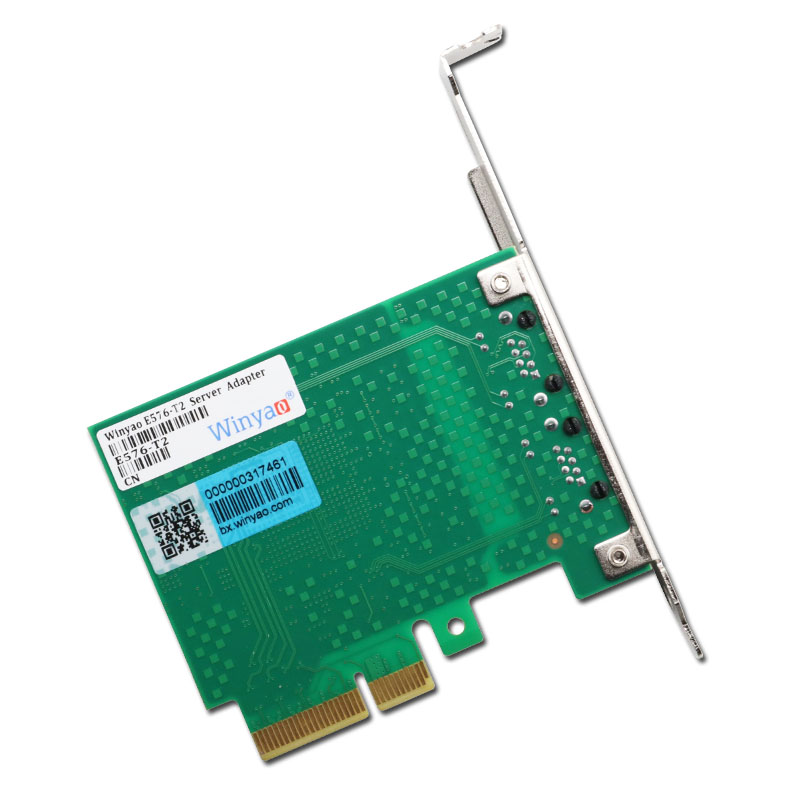 Winyao E576-T2 PCI-E双口服务器千兆网卡ESXI intel82576 E1G42ET  Ethercat (twincat 3)主站网卡 - 图2