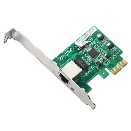 Winyao WY574T PCIe千兆网卡82574L台式机9301ct ESXI ROS无盘WAYOS  Ethercat (twincat 3)主站网卡 - 图0