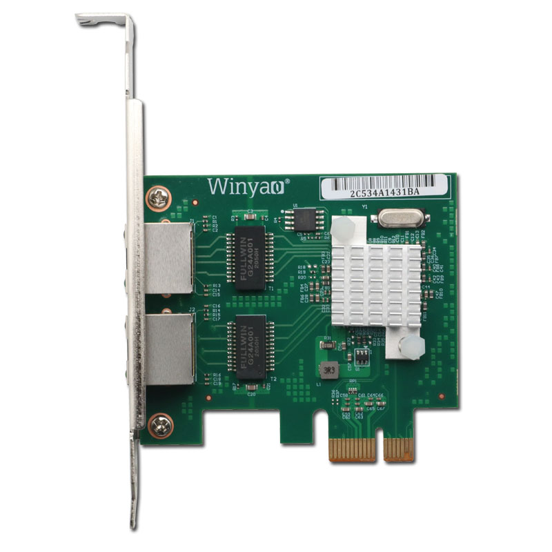 Winyao E5720T2 PCI-E 双口千兆网卡Broadcom BCM5720 - 图1