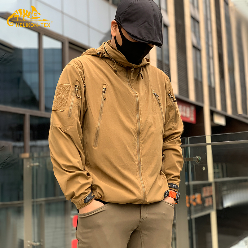 Helikon赫利肯轻骑兵软壳冲锋衣男户风防水战术夹克春秋风衣外套 - 图0