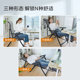 Ruishida recliner folding lunch break office chair nap artifact reclining backrest lazy chair office sleeping chair