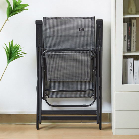Ruishida recliner folding lunch break office chair nap artifact reclining backrest lazy chair office sleeping chair