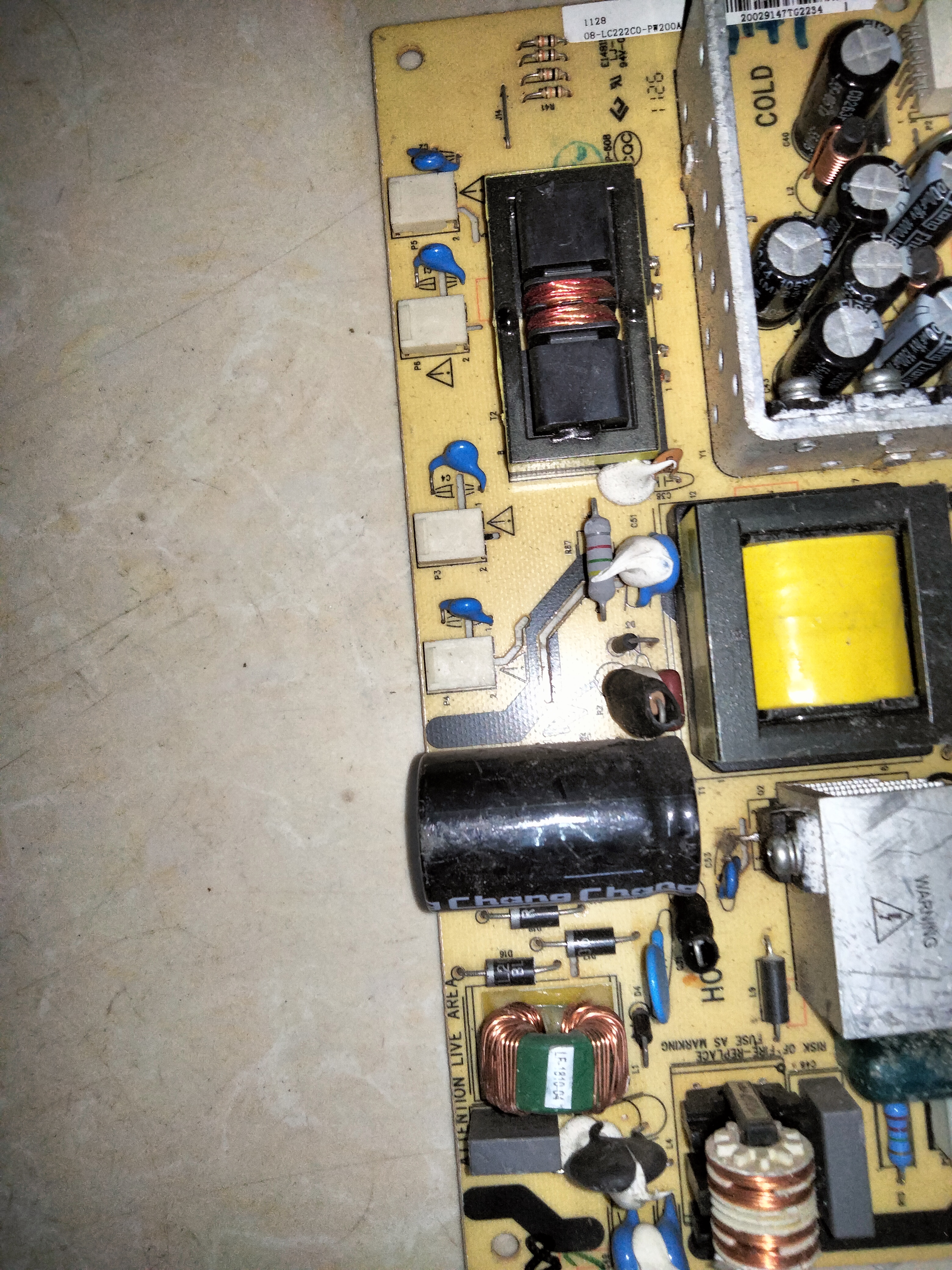 原装TCL L24F11电源板 08-LC222C0-PW200AA 40-4PL22C-PWE1XG - 图2