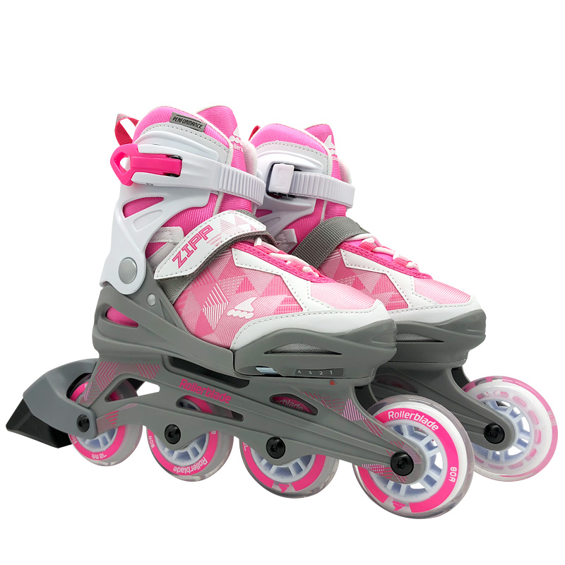 rollerblade zipp儿童轮滑鞋可调溜冰鞋初学套装旱冰鞋小孩直排轮 - 图2