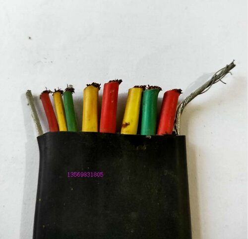 起重机龙门吊行车专用扁电缆5*6+3*1.5双钢丝扁电缆10T天车专用线 - 图3