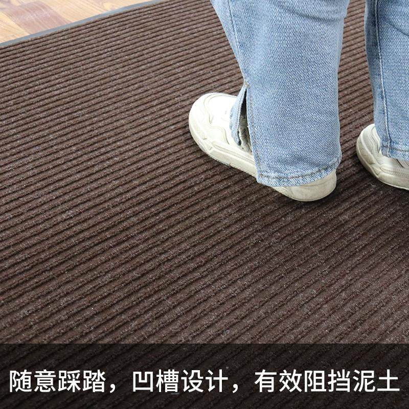 入户门垫可裁剪PVC加厚双条纹酒店商场进门防滑脚垫过道走廊地毯,淘宝优惠券,粉丝福利购,淘宝优惠卷