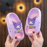 Sanrio, мультяшные модные нескользящие ультрамягкие милые детские тапочки на платформе для школьников и студентов