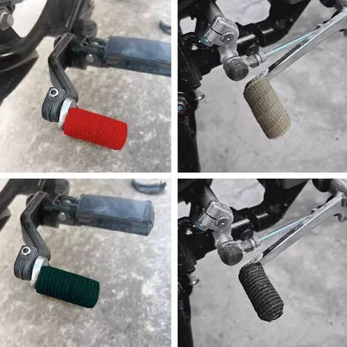 Комплект шестерен для мотоцикла, рычаг переключения передач, резиновый чехол для переключения передач, модифицированные аксессуары для мотоциклетного снаряжения, защитный чехол, бахилы