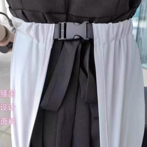 Юбка, электромобиль, защитное белье, шелковые полустельки, фартук, защита от солнца