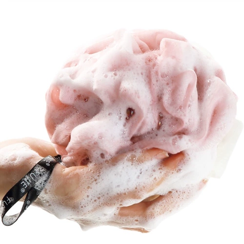 Большая ванна, купальный мяч, не рассеянный цветочный мяч для ванны милый, потирая назад, пузыри, купальные продукты, купальные полотенца