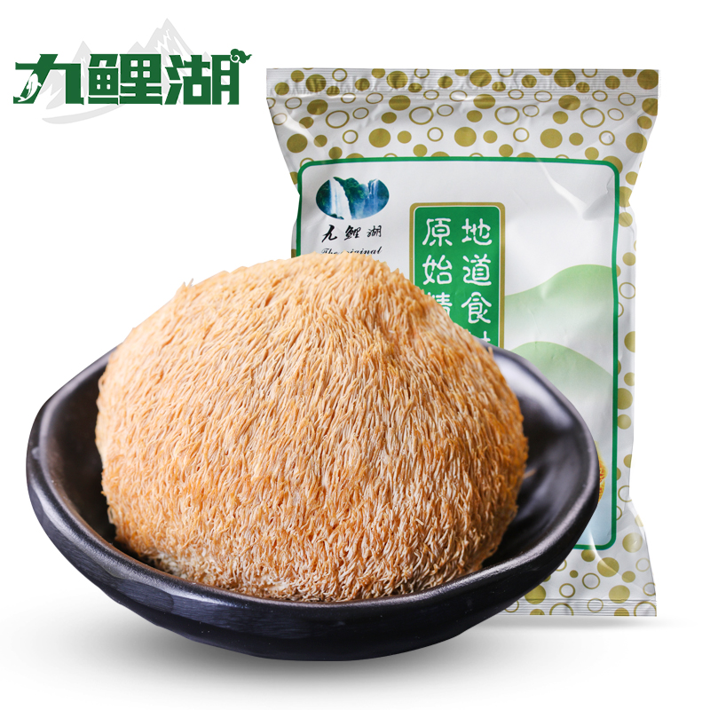 九鲤湖 猴头菇深山猴头菇干货猴蘑菇山珍农家南北干货 150g - 图0