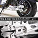 JCGK shark style rear fork flat version ສ້ອມ UMAX