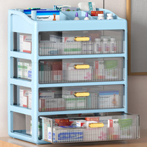 Medicine Box Home Dress Drawer Medicine Medicine Cabinet Home Classification Small Medicine Case Medical Emergency Large Number Containing Box