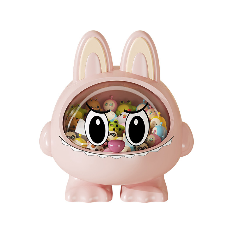 可爱萌粒收纳盒小杂物发饰积分币卡迷你玩具盲盒袋展示架桌面罐子,淘宝优惠券,粉丝福利购,淘宝优惠卷