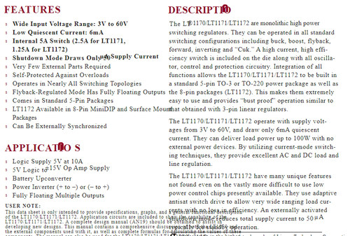 LT1172CQ LT1172IQ TO-263贴片 稳压管三端稳压器 进口原装原字码 - 图0