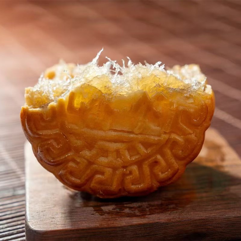 灵山冠艺月饼橄榄油冬蓉冬瓜馅芝麻蓉蛋莲传统老式中秋广式钦州