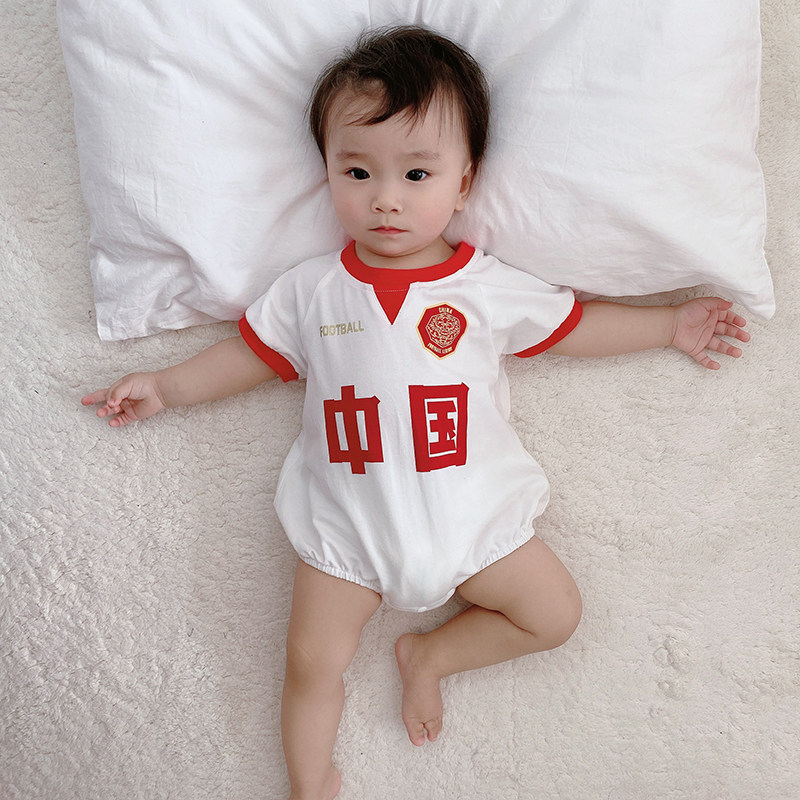 婴儿衣服夏季3-12月男宝宝夏爬爬服 造型哈衣连身衣/爬服/哈衣
