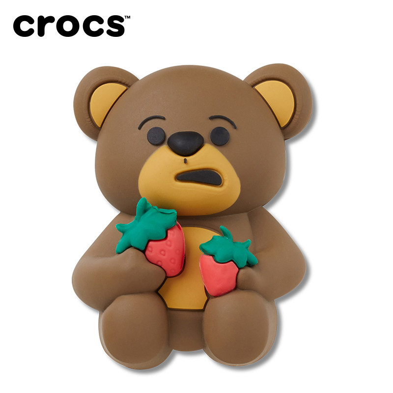 Crocs卡骆驰配饰智必星洞洞鞋鞋花 抱着香蕉的熊 抱着西瓜的熊,淘宝优惠券,粉丝福利购,淘宝优惠卷