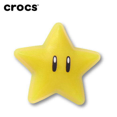 Crocs｜超级马力欧合作系列 耀西款智必星鞋花单粒 - 图1