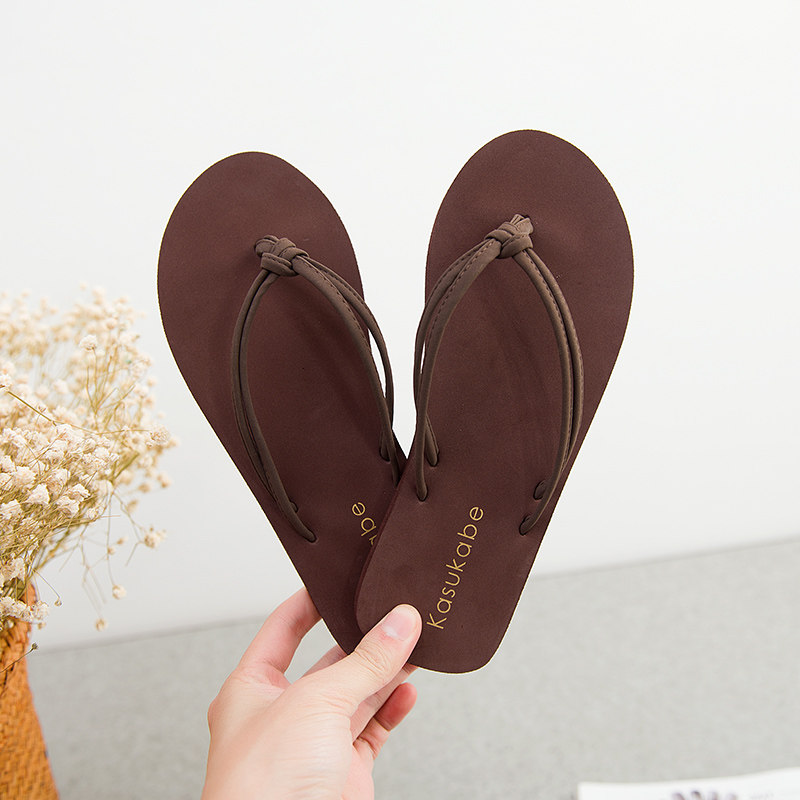 坡跟双带中跟森女人字拖女平跟夹脚拖鞋沙滩拖防滑凉拖鞋,淘宝优惠券,粉丝福利购,淘宝优惠卷