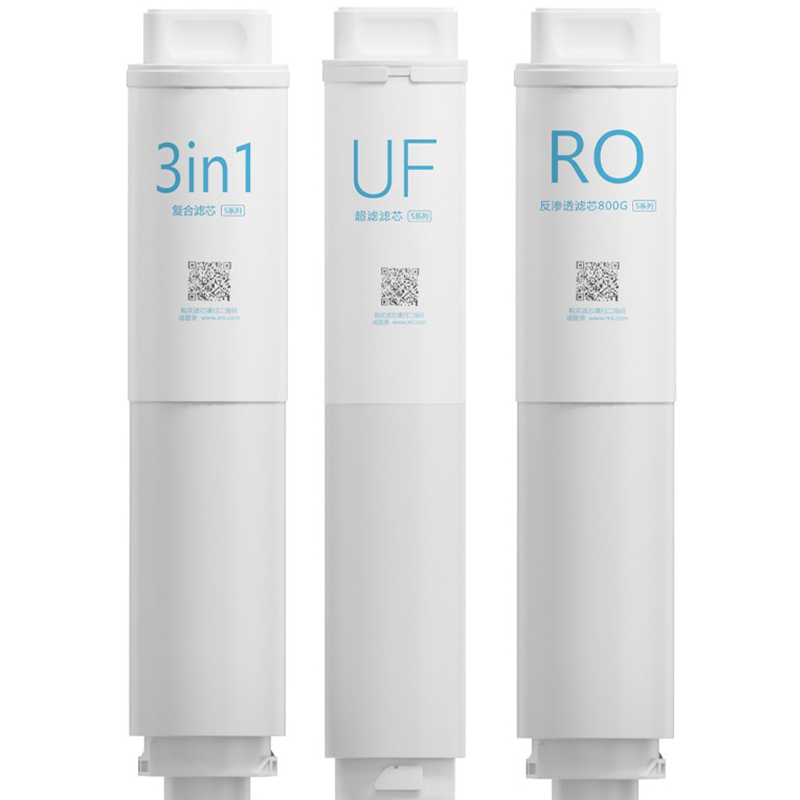 小米净水器滤芯S1 800G家用直饮UF超滤3in1复合滤芯RO反渗透MR834-图3