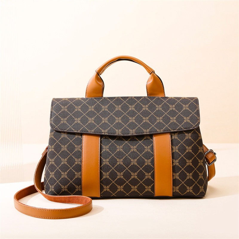 2022新款质感大容量单肩波士顿包 郝礼物箱包女士包袋