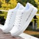 White shoes for men in summer 2026 new breathable men's shoes youth trend versatile sneakers men's flat sneakers