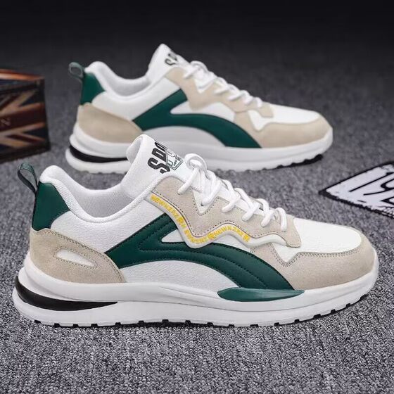 Men's shoes 2026 new sports shoes summer versatile casual shoes men's trendy sneakers teenagers low-top running shoes