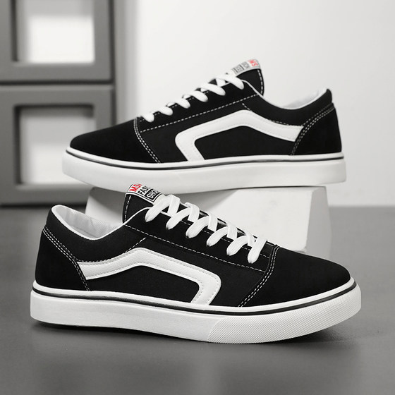 Canvas shoes for men 2026 summer new men's shoes Korean style fashion casual shoes men's low-cut trendy sneakers sneakers